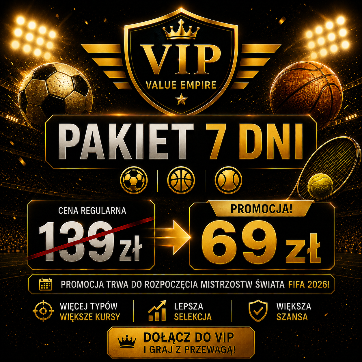 Dostęp VIP | Typy bukmacherskie
